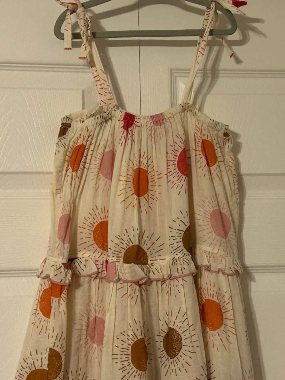 Girls PINK CHICKEN New York Sz 8Y Multi-Color Sunrise Garden Dress